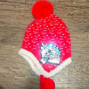 Reversible 🐎 horse, 🦄 unicorn, pink hat